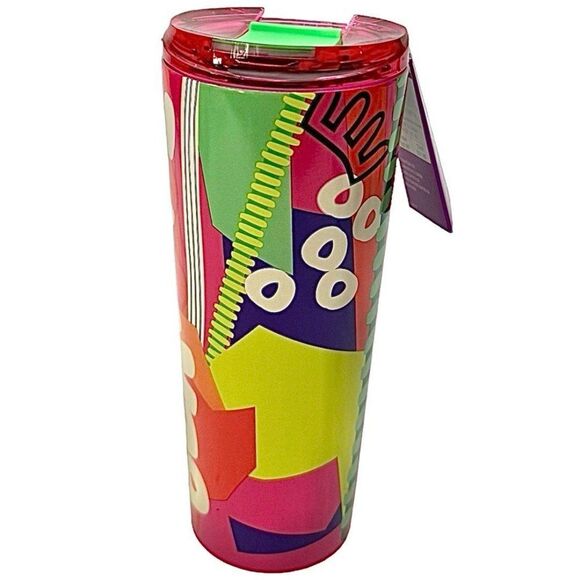 NEW Starbucks 2024 Spring Artist Collection StainlessSteel Cold Cup Tumbler 16oz - Picture 1 of 5